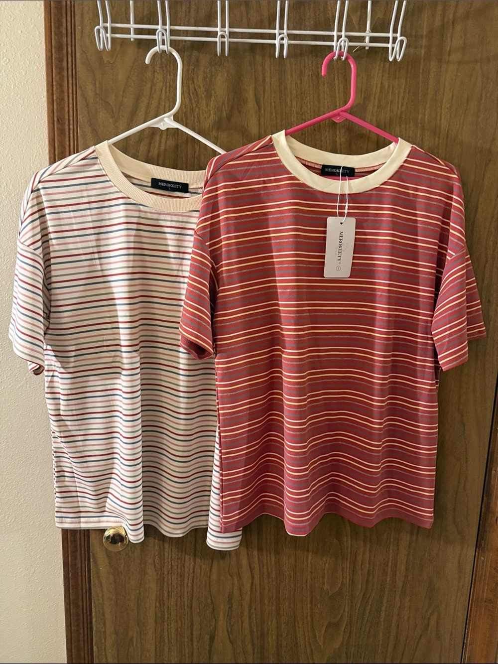 Two shirts from Amazon one brand new with tags